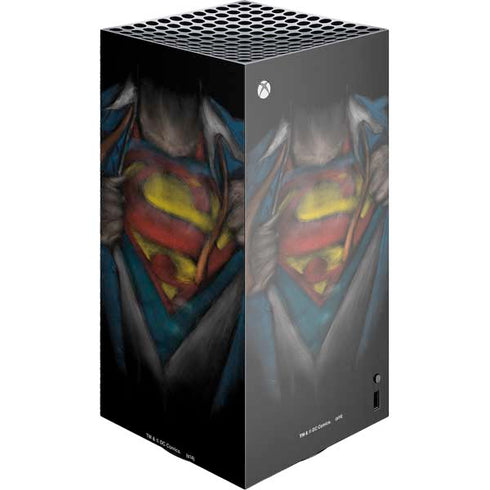 DC Comics Superman Pastel Art XBox Series X Digital Edition Console Skin
